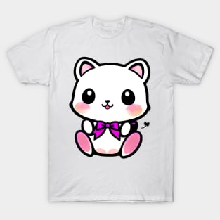 Sweet Bumblesqueak: The Adorable Baby Bear Kitty T-Shirt